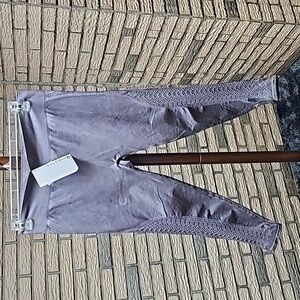 NWT Fabletics Leggings Sz XL Heather Purple